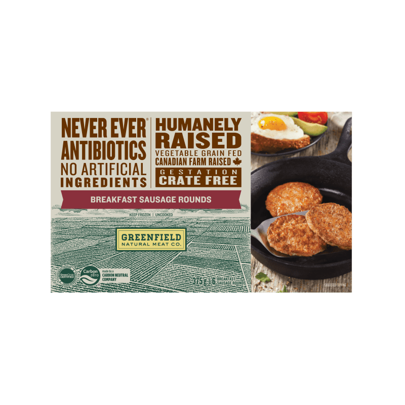 Greenfield Natural Meat Co Breakfast Sausage Rounds