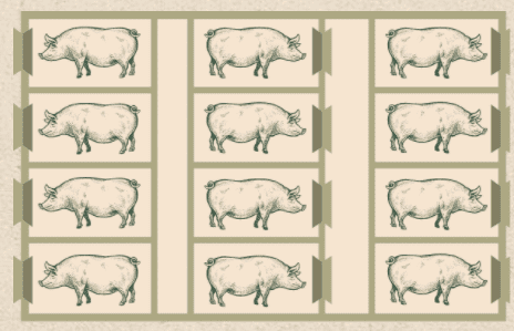 conventional sow housing