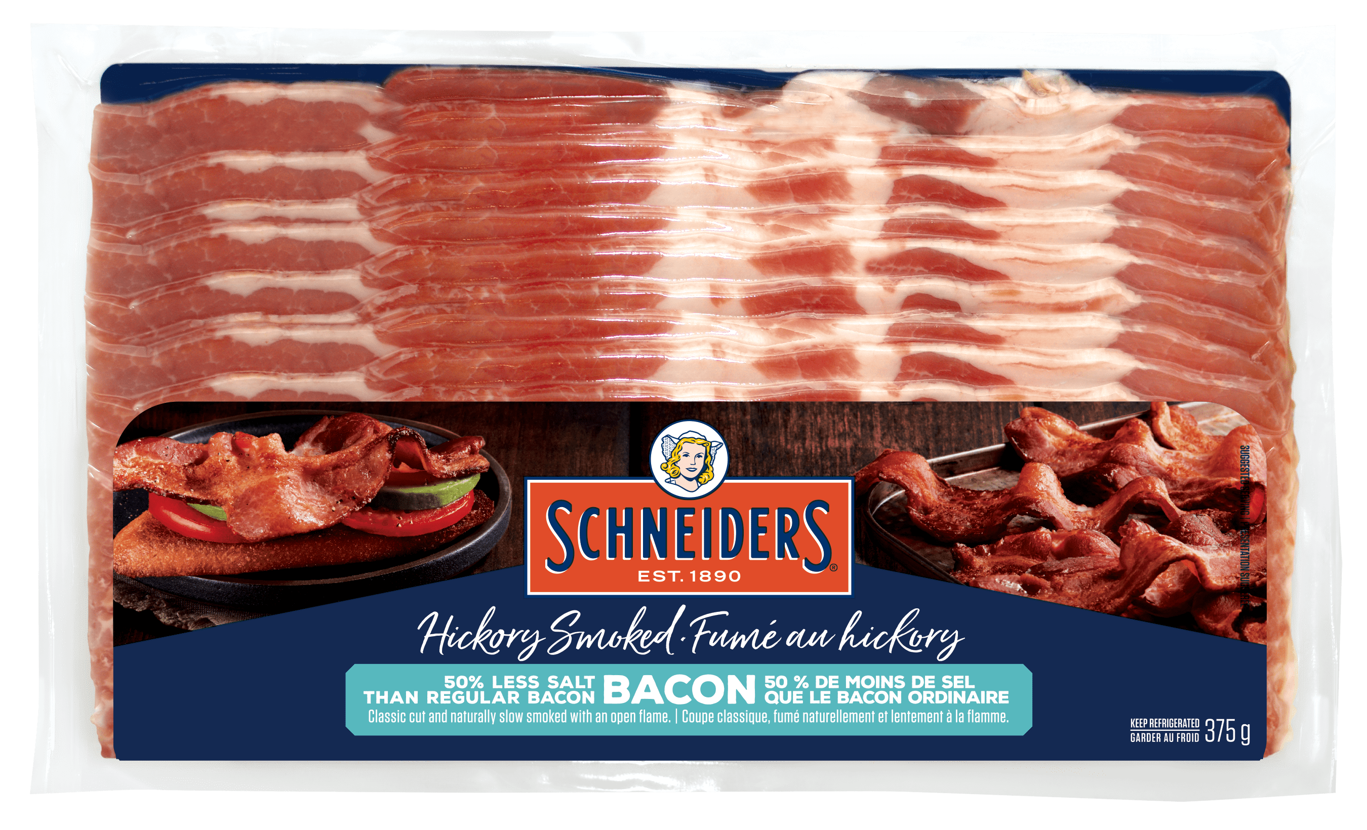 Bacon moins de sel