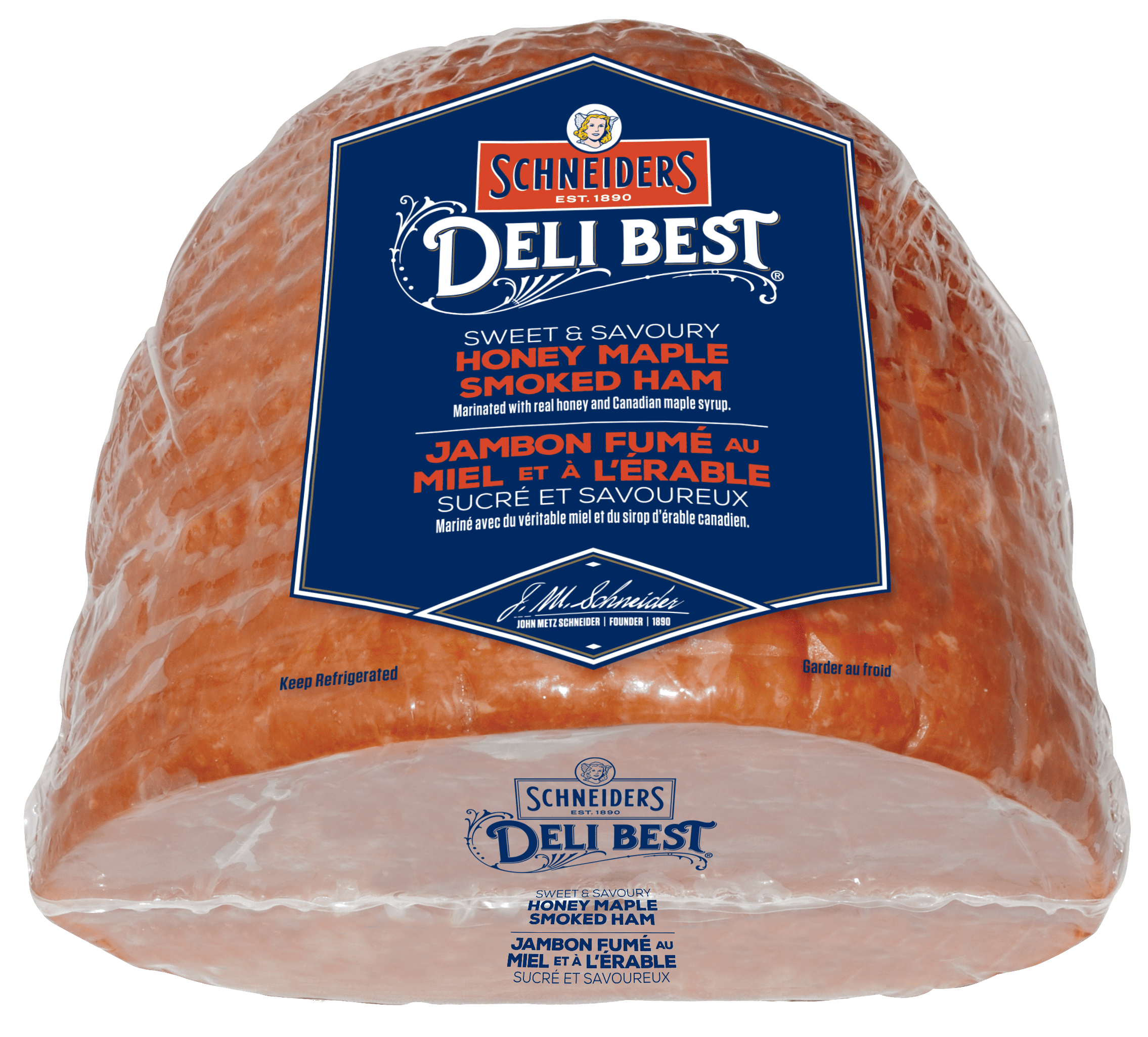 Jambon fumé au miel et à l'érable