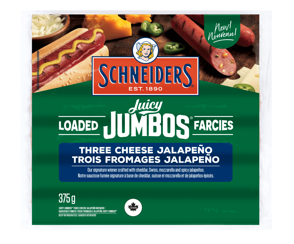 Juicy Jumbos farcies aux trois fromages jalapeño
