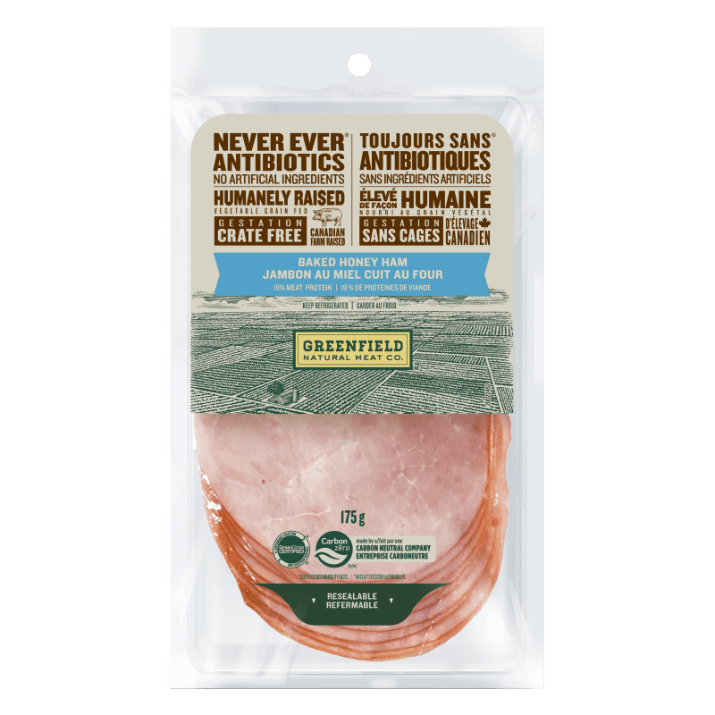 Jambon au miel cuit au four Greenfield
