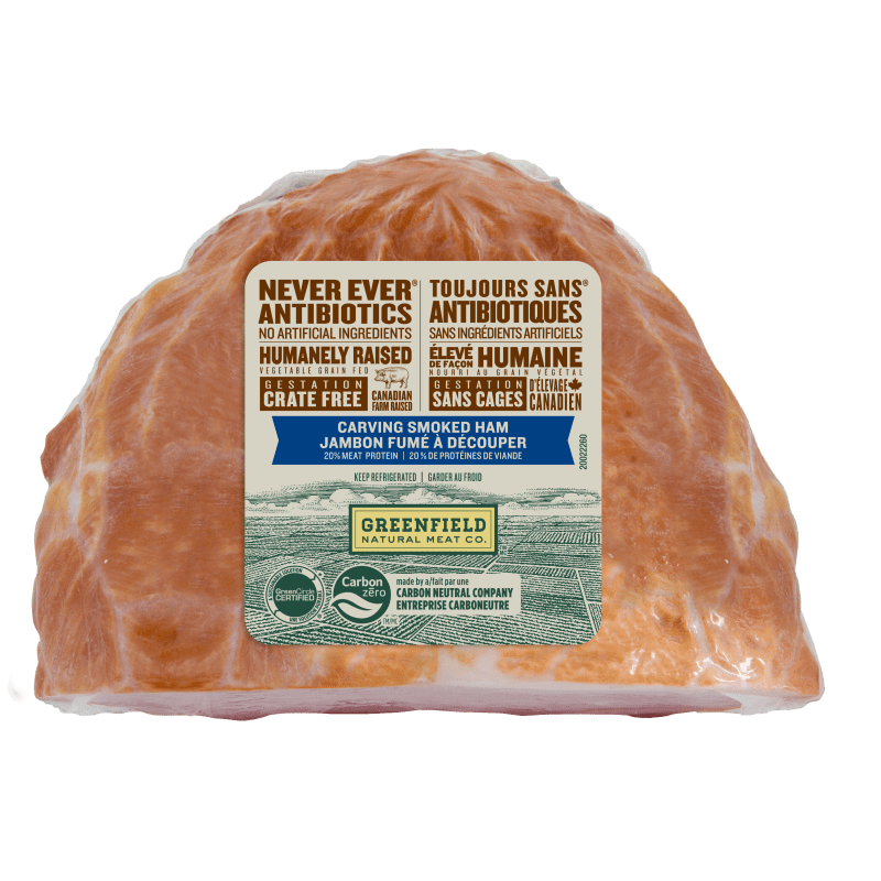 JAMBON FUMÉ À DÉCOUPER – COMPTOIR DE CHARCUTERIE Greenfield