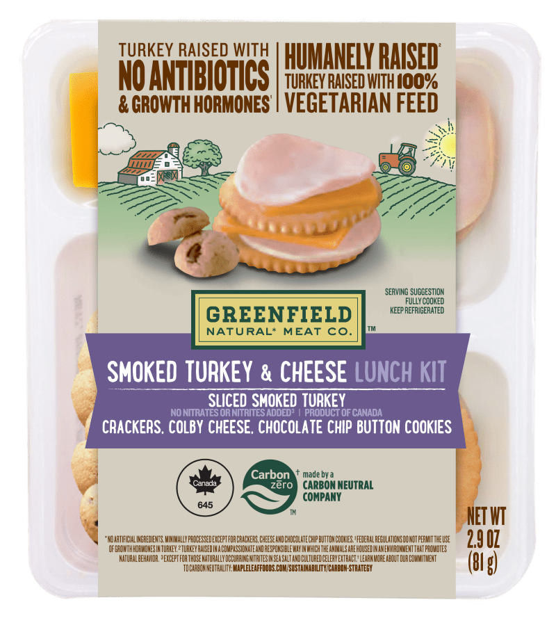 Greenfield Smoked Turkey & Cheese Lunch Kit 2.9oz