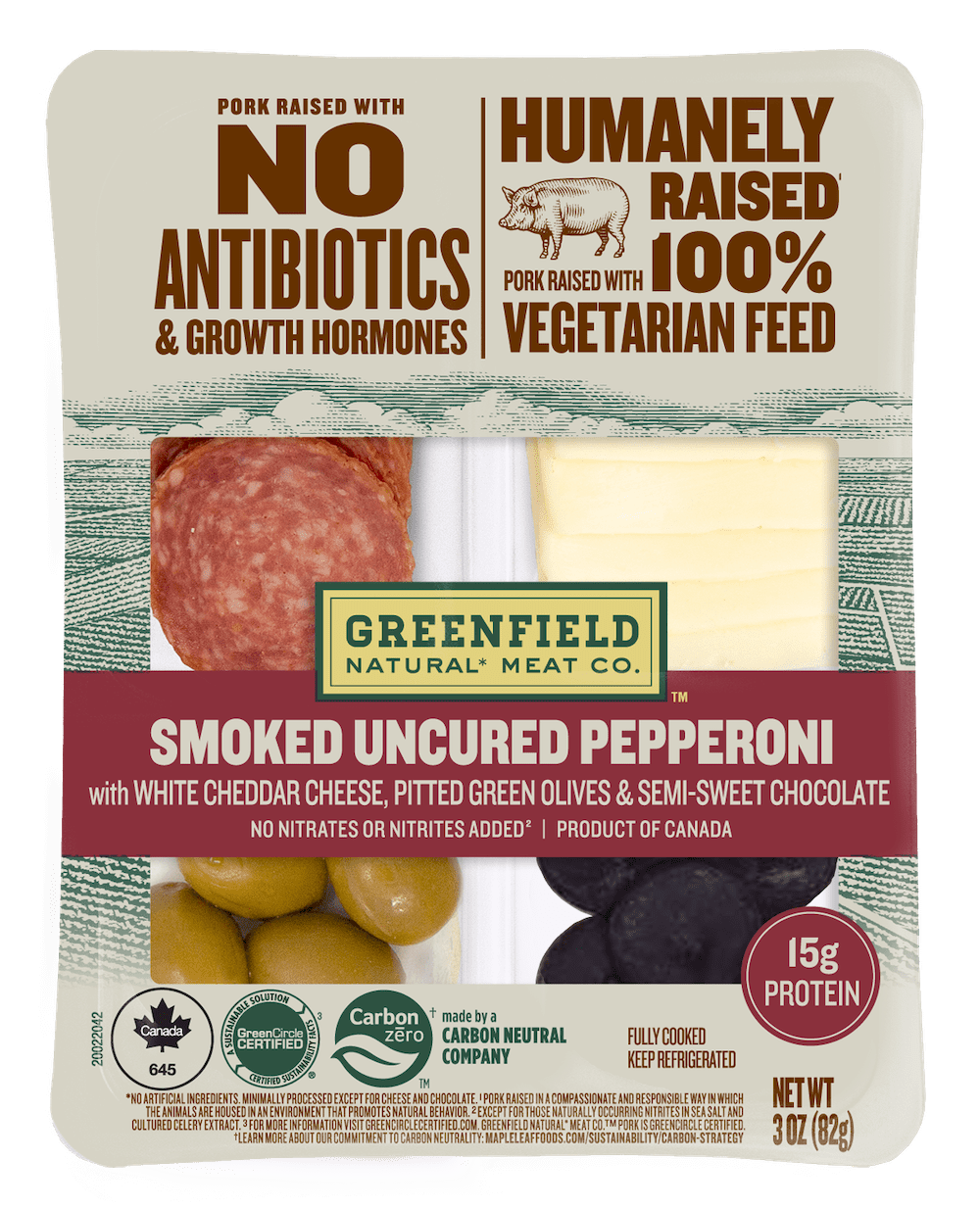 3 Pack NO SUGAR THICK CUT SMOKED UNCURED BACON (3 x 12oz) Greenfield