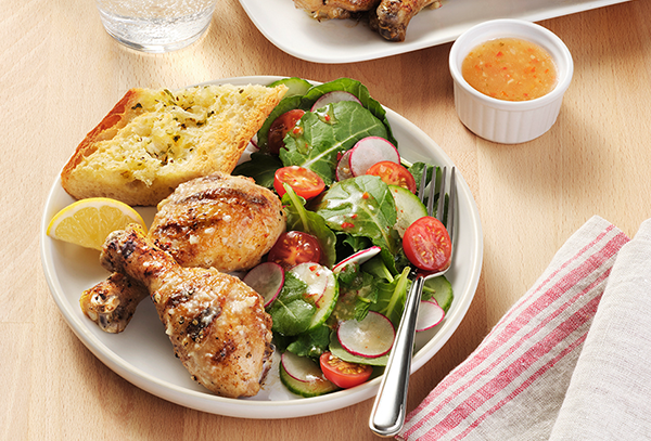 Parmesan Lemon Pepper Grilled Drumsticks