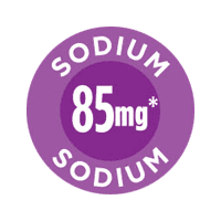 85mg sodium