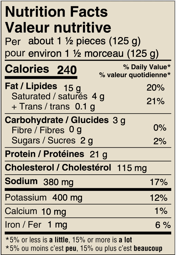 NFT pour Pilons et hauts de cuisse de poulet Poivre et citron Prime de Maple Leaf