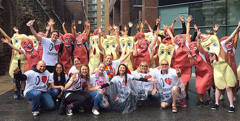 Maple Leaf Foods marching proudly