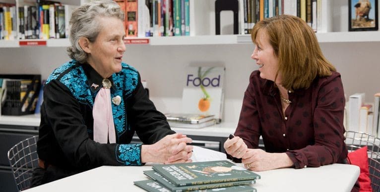 Dr. Temple Grandin and Janet Riley