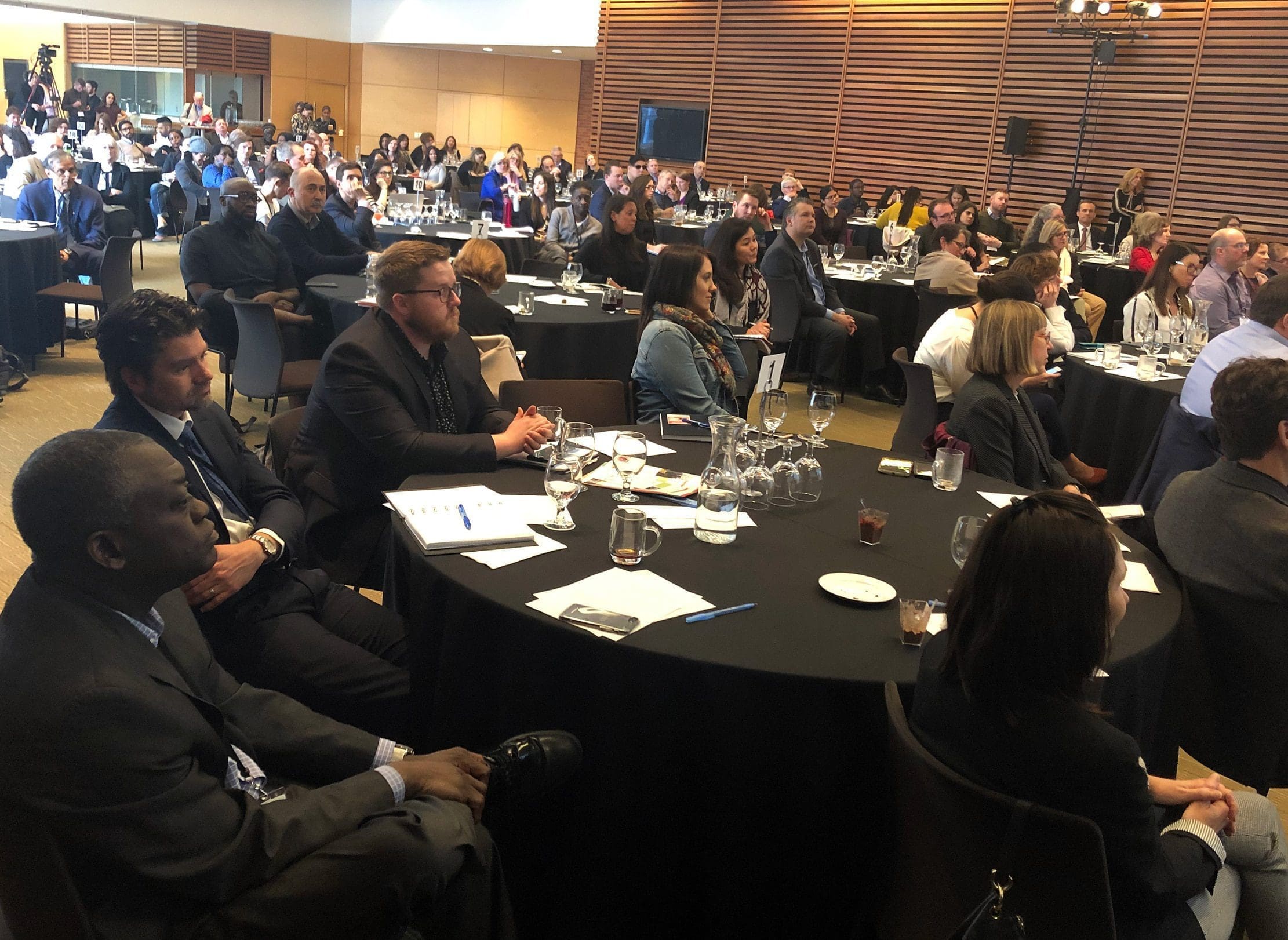 People at a conference