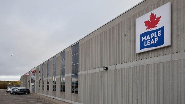 Outside Bradford plant