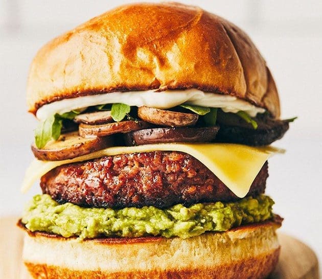 LightLife plant-based burger