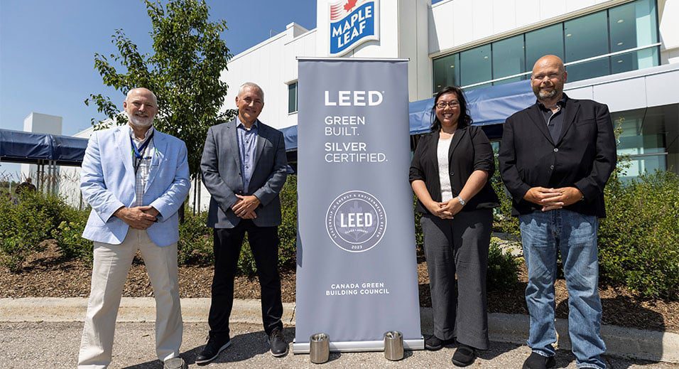 LEED celebration event at Heritage plant