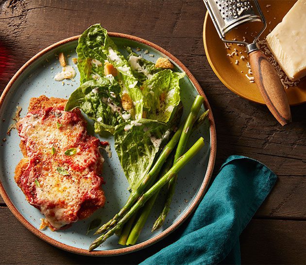 Chicken Schnitzel Parmesan