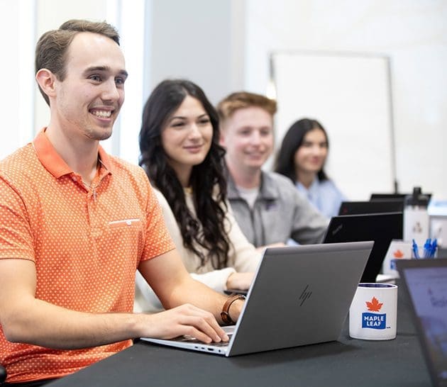 new graduates collaborating